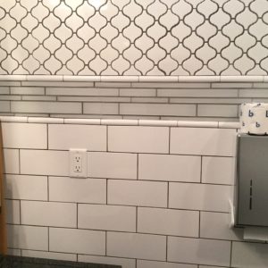 tile replacement bathroom